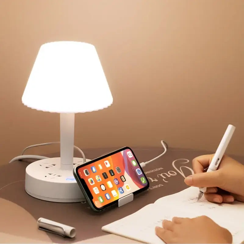 Velador LED con puerto USB