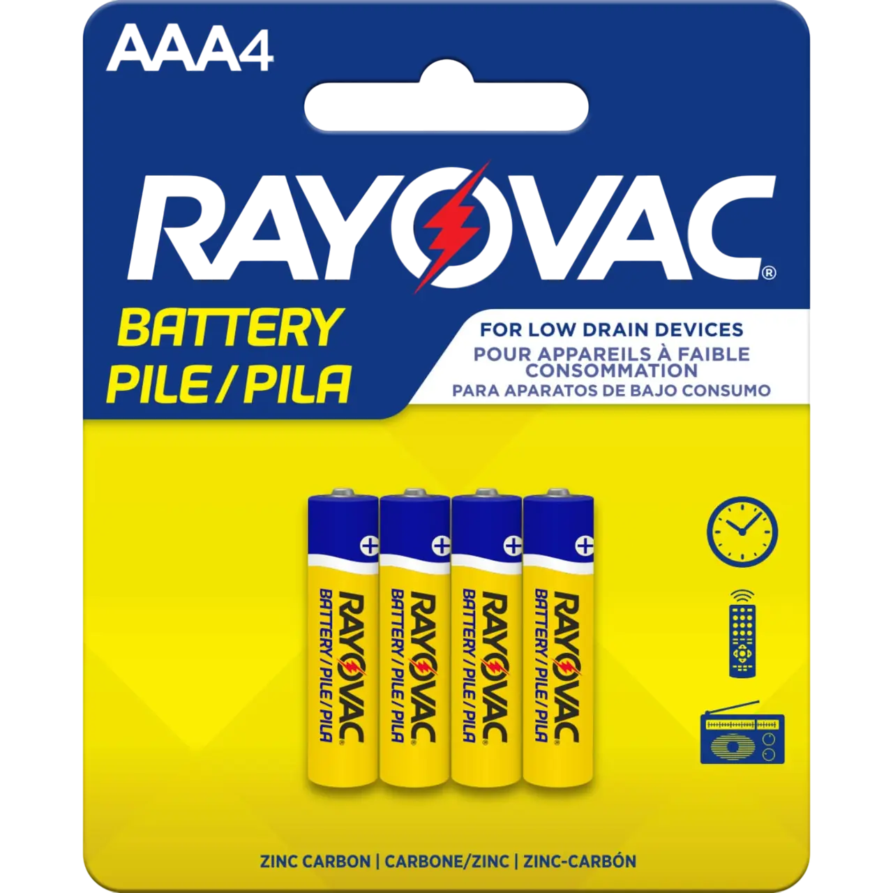 Pilas Rayovac (x4)