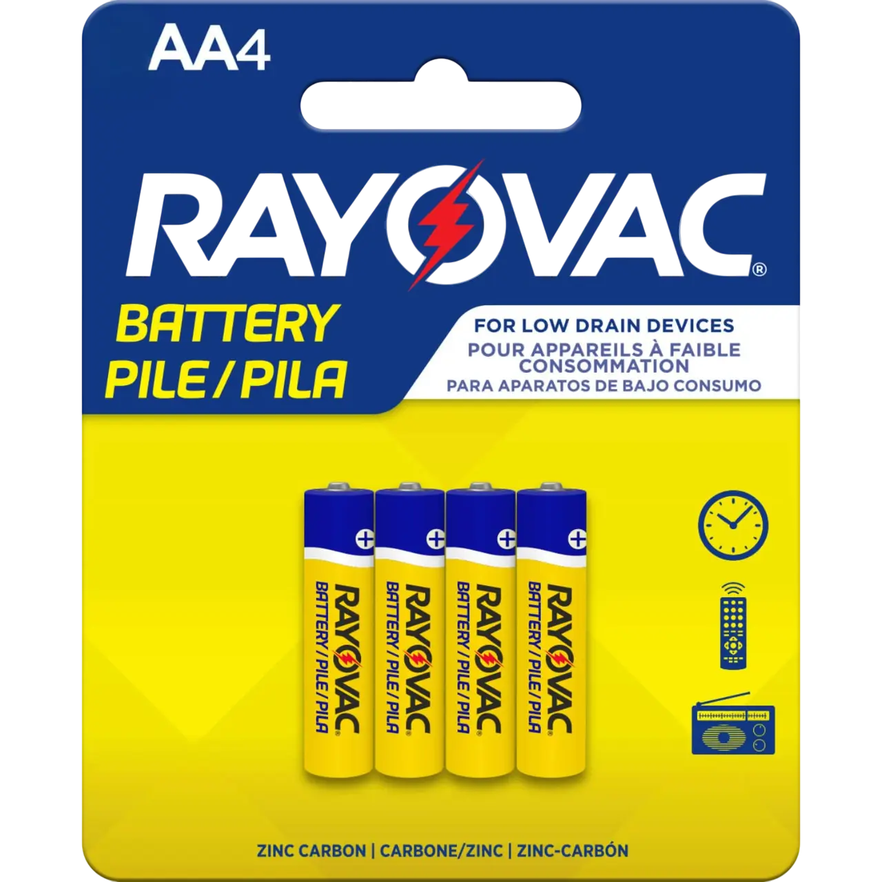Pilas Rayovac (x4)