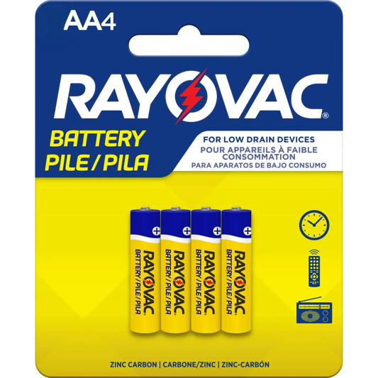 Pilas Rayovac (x4)