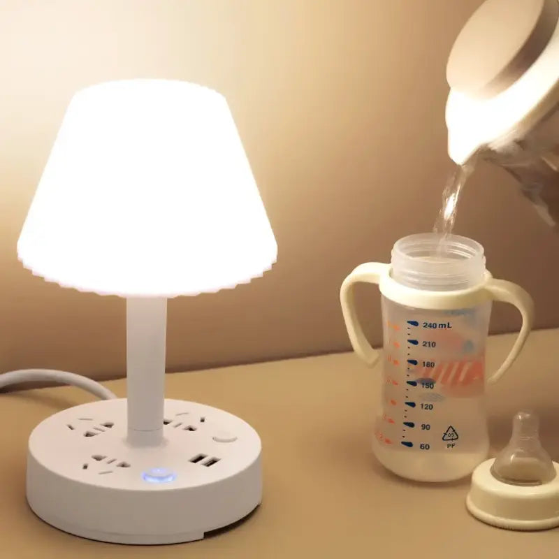 Velador LED con puerto USB